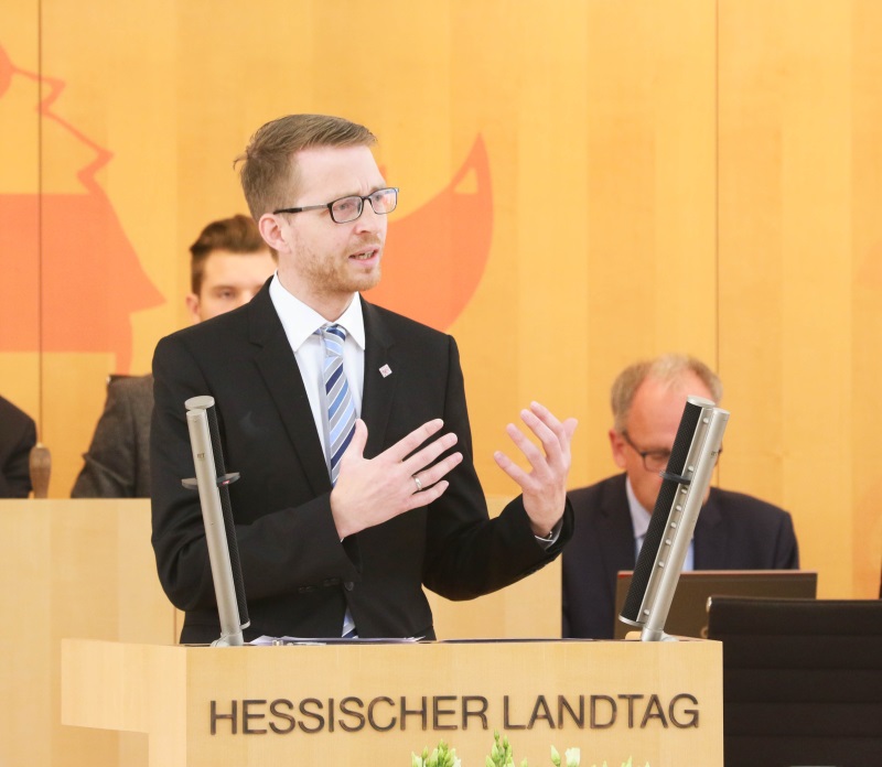 Michael Ruhl wurde zum Schriftführer des Hessischen Landtags gewählt (Foto: Hartmann)